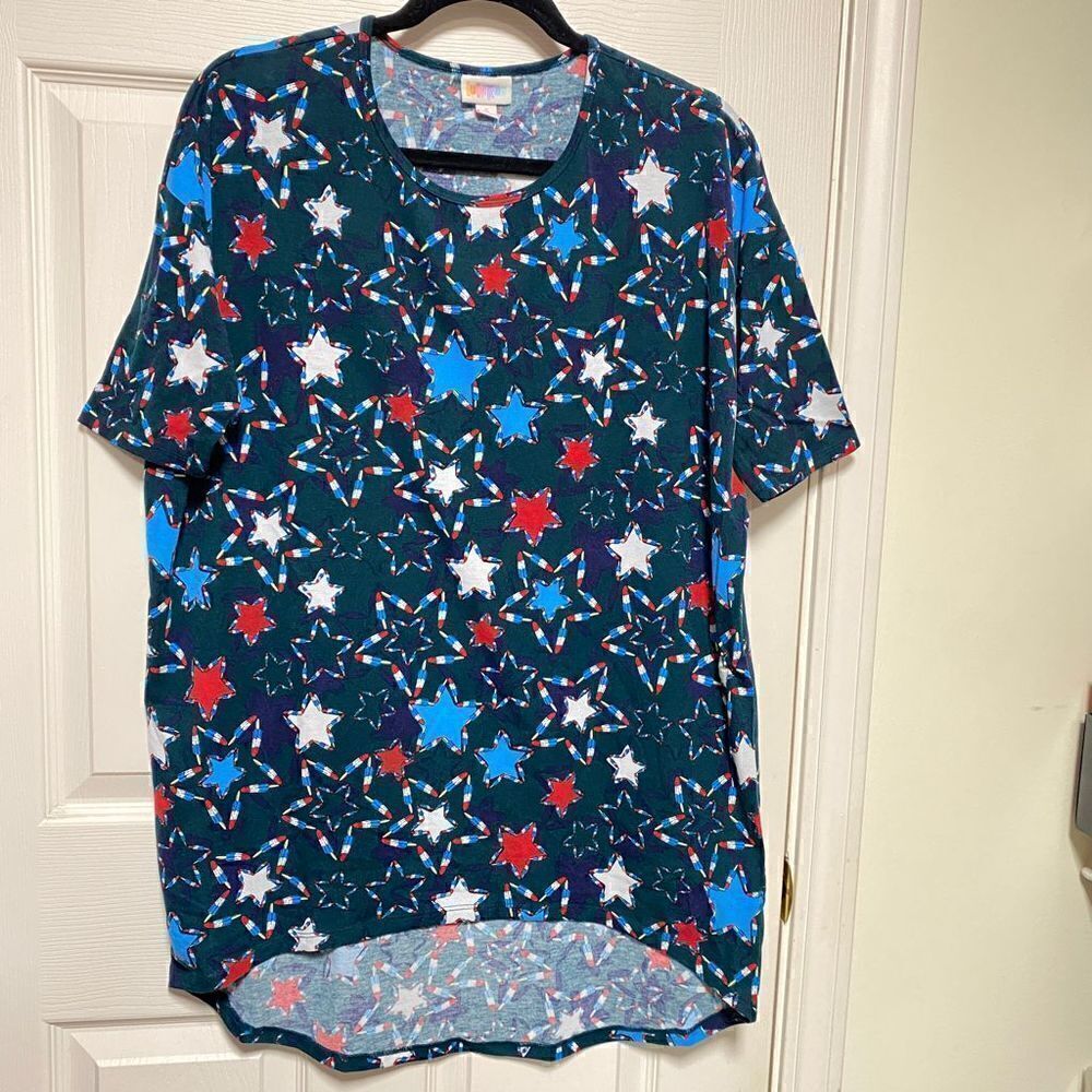 Lularoe Irma patriotic tunic S